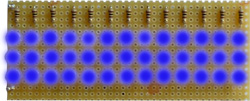 LED- FLUTER blau